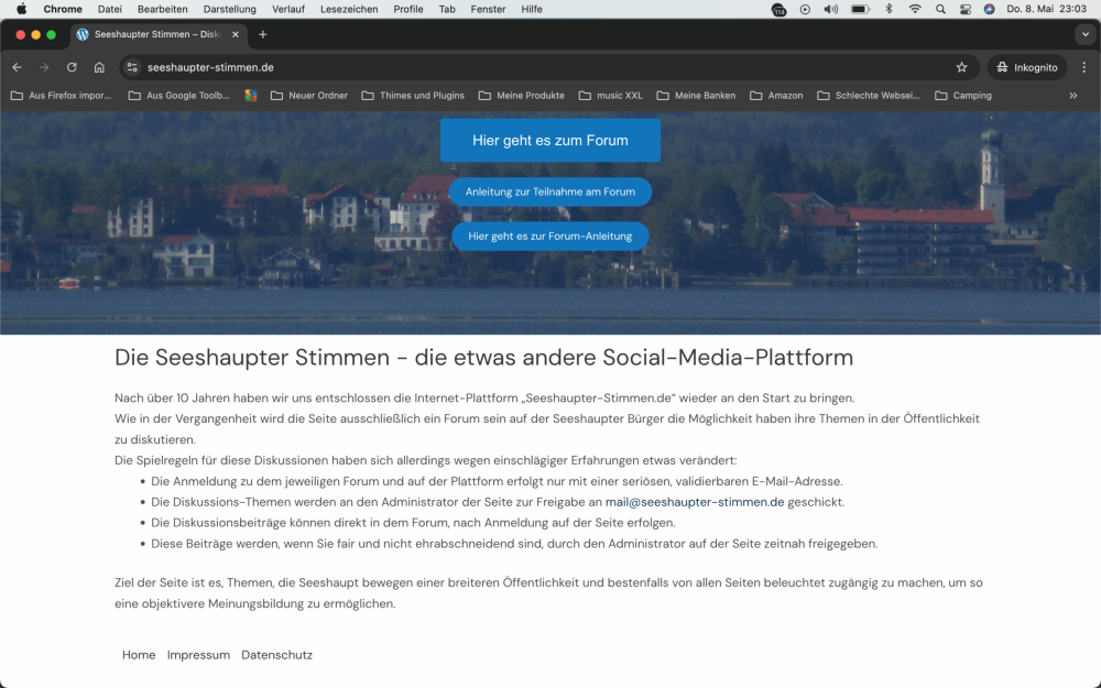 Startseite unten Startseite unten